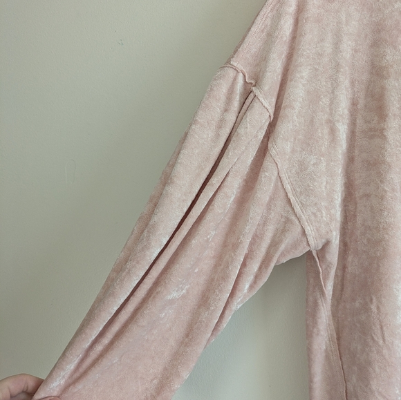 Free People We The Free Milan Crushed Velvet Top - Picture 4 of 5